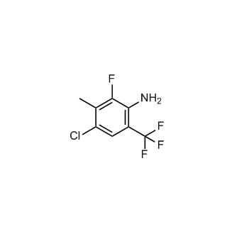 4-Chloro-2-fluoro-3-methyl-6-(trifluoromethyl)aniline|CS-0457899