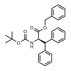Benzyl (R)-2-((tert-butoxycarbonyl)amino)-3,3-diphenylpropanoate|CS-0457926