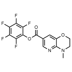 Perfluorophenyl 4-methyl-3,4-dihydro-2H-pyrido[3,2-b][1,4]oxazine-7-carboxylate|CS-0458025