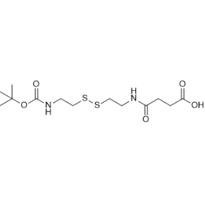 2,2-Dimethyl-4,13-dioxo-3-oxa-8,9-dithia-5,12-diazahexadecan-16-oic acid|CS-0458166