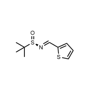 (R)-2-methyl-N-(thiophen-2-ylmethylene)propane-2-sulfinamide|CS-0458201