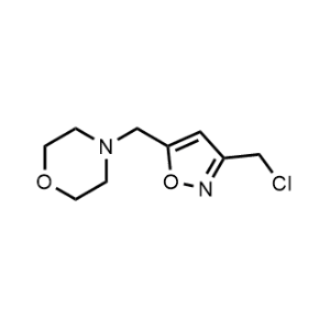 4-((3-(Chloromethyl)isoxazol-5-yl)methyl)morpholine|CS-0458250