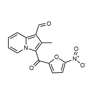 2-Methyl-3-(5-nitrofuran-2-carbonyl)indolizine-1-carbaldehyde|CS-0458480