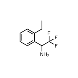1-(2-Ethylphenyl)-2,2,2-trifluoroethan-1-amine|CS-0458505
