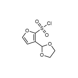 3-(1,3-Dioxolan-2-yl)furan-2-sulfonyl chloride|CS-0458529