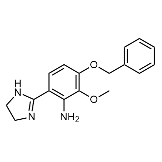 3-(Benzyloxy)-6-(4,5-dihydro-1H-imidazol-2-yl)-2-methoxyaniline|CS-0458537