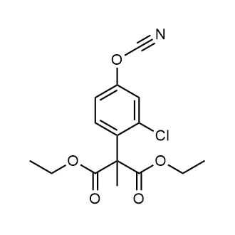 Diethyl 2-(2-chloro-4-cyanatophenyl)-2-methylmalonate|CS-0458599