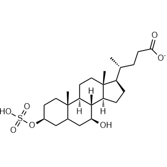 (4R)-4-((3S,7S,8R,9S,10S,13R,14S,17R)-7-hydroxy-10,13-dimethyl-3-(sulfooxy)hexadecahydro-1H-cyclopenta[a]phenanthren-17-yl)pentanoate|CS-0458632