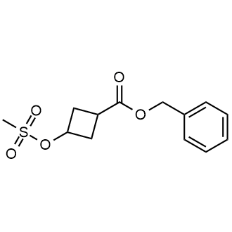 Benzyl 3-((methylsulfonyl)oxy)cyclobutane-1-carboxylate|CS-0458658