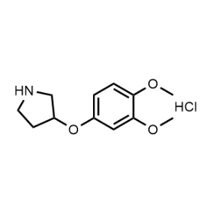 3-(3,4-Dimethoxyphenoxy)pyrrolidine hydrochloride|CS-0458709