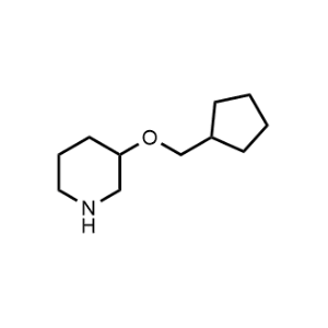 3-(Cyclopentylmethoxy)piperidine|CS-0458714