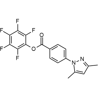 Perfluorophenyl 4-(3,5-dimethyl-1H-pyrazol-1-yl)benzoate|CS-0458868