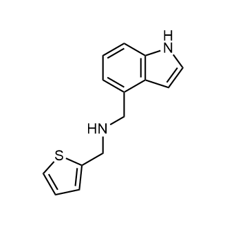 N-((1H-indol-4-yl)methyl)-1-(thiophen-2-yl)methanamine|CS-0458927