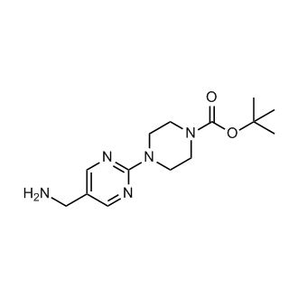 Tert-butyl 4-(5-(aminomethyl)pyrimidin-2-yl)piperazine-1-carboxylate|CS-0458933