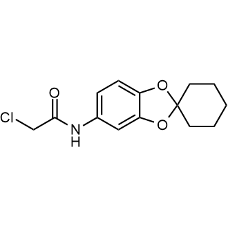 2-Chloro-N-(spiro[benzo[d][1,3]dioxole-2,1'-cyclohexan]-5-yl)acetamide|CS-0458998