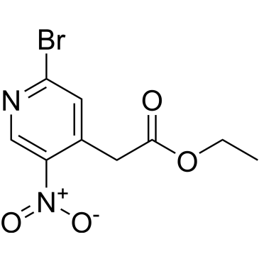 Ethyl 2-(2-bromo-5-nitropyridin-4-yl)acetate|CS-0459158