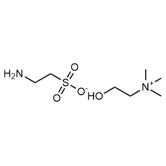 2-Hydroxy-N,N,N-trimethylethan-1-aminium 2-aminoethane-1-sulfonate|CS-0459218