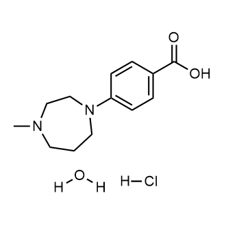 4-(4-Methyl-1,4-diazepan-1-yl)benzoic acid hydrochloride hydrate|CS-0459436