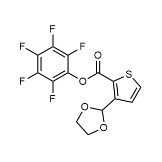 Perfluorophenyl 3-(1,3-dioxolan-2-yl)thiophene-2-carboxylate|CS-0459488