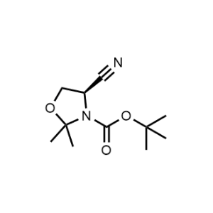 (R)-tert-Butyl 4-cyano-2,2-dimethyloxazolidine-3-carboxylate|CS-0459692