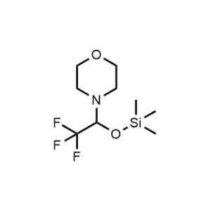 4-(2,2,2-Trifluoro-1-((trimethylsilyl)oxy)ethyl)morpholine|CS-0460045