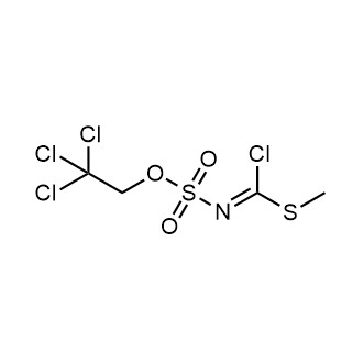 2,2,2-Trichloroethyl (chloro(methylthio)methylene)sulfamate|CS-0460088