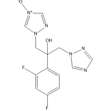 1-(2-(2,4-Difluorophenyl)-2-hydroxy-3-(1H-1,2,4-triazol-1-yl)propyl)-1H-1,2,4-triazole 4-oxide Efinaconazole Impurity|CS-0460249
