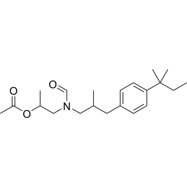 1-(N-(2-Methyl-3-(4-(tert-pentyl)phenyl)propyl)formamido)propan-2-yl acetate Amorolfine Impurity|CS-0460296