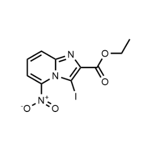 Ethyl 3-iodo-5-nitroimidazo[1,2-a]pyridine-2-carboxylate|CS-0460509