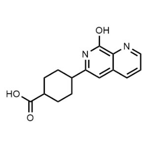 4-(8-Hydroxy-1,7-naphthyridin-6-yl)cyclohexane-1-carboxylic acid|CS-0460544