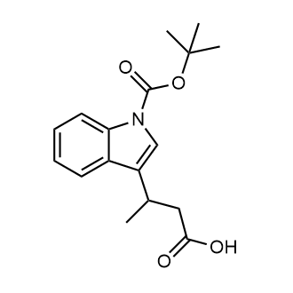 3-(1-(Tert-butoxycarbonyl)-1H-indol-3-yl)butanoic acid|CS-0460565