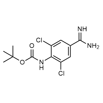 Tert-butyl (4-carbamimidoyl-2,6-dichlorophenyl)carbamate|CS-0460570