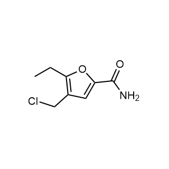 4-(Chloromethyl)-5-ethylfuran-2-carboxamide|CS-0460847