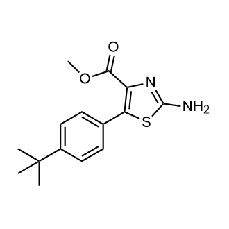 methyl 2-amino-5-(4-(tert-butyl)phenyl)thiazole-4-carboxylate|CS-0460863