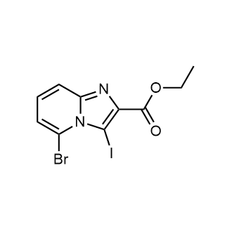 Ethyl 5-bromo-3-iodoimidazo[1,2-a]pyridine-2-carboxylate|CS-0460873