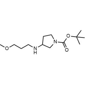 Tert-butyl 3-((3-methoxypropyl)amino)pyrrolidine-1-carboxylate|CS-0461007