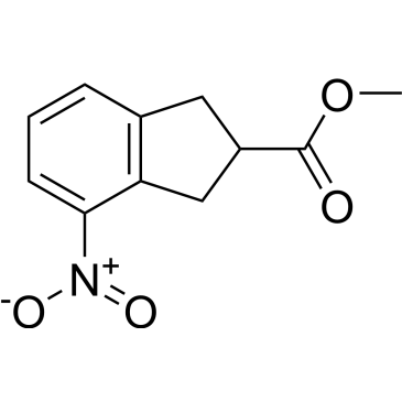 Methyl 4-nitro-2,3-dihydro-1H-indene-2-carboxylate|CS-0461031