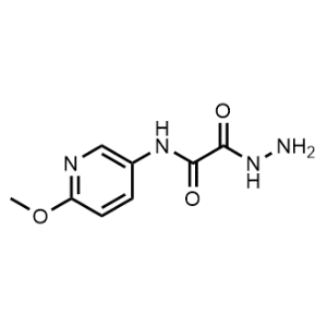 2-Hydrazinyl-N-(6-methoxypyridin-3-yl)-2-oxoacetamide|CS-0461083