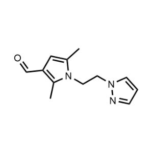 1-(2-(1H-pyrazol-1-yl)ethyl)-2,5-dimethyl-1H-pyrrole-3-carbaldehyde|CS-0461162