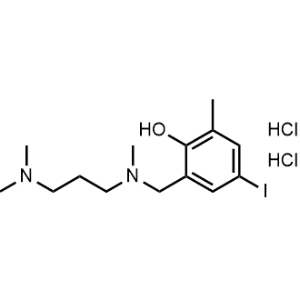 2-(((3-(Dimethylamino)propyl)(methyl)amino)methyl)-4-iodo-6-methylphenol dihydrochloride|CS-0461172