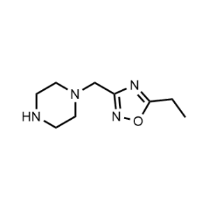 5-Ethyl-3-(piperazin-1-ylmethyl)-1,2,4-oxadiazole|CS-0461202