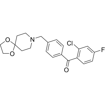 (4-((1,4-Dioxa-8-azaspiro[4.5]Decan-8-yl)methyl)phenyl)(2-chloro-4-fluorophenyl)methanone|CS-0461226