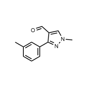 1-Methyl-3-(m-tolyl)-1H-pyrazole-4-carbaldehyde|CS-0461233