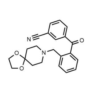 3-(2-((1,4-Dioxa-8-azaspiro[4.5]Decan-8-yl)methyl)benzoyl)benzonitrile|CS-0461350