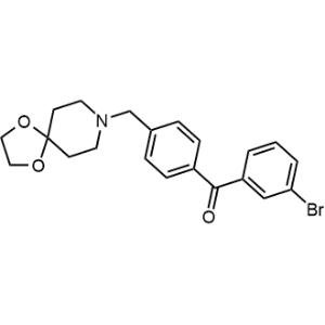 (4-((1,4-Dioxa-8-azaspiro[4.5]Decan-8-yl)methyl)phenyl)(3-bromophenyl)methanone|CS-0461359
