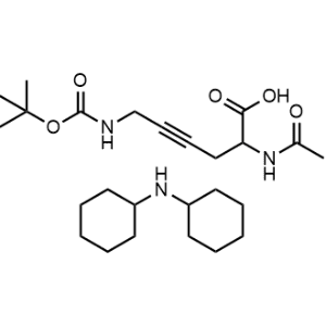 4-Hexynoic acid, 2-(acetylamino)-6-[[(1,1-dimethylethoxy)carbonyl]amino]-, compd. with N-cyclohexylcyclohexanamine 1:1|CS-0461406