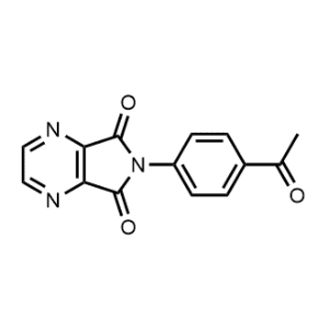 6-(4-Acetylphenyl)-5H-pyrrolo[3,4-b]pyrazine-5,7(6H)-dione|CS-0461444