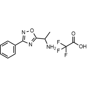 1-(3-Phenyl-1,2,4-oxadiazol-5-yl)ethan-1-amine 2,2,2-trifluoroacetate|CS-0461450