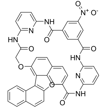 10(5)-Nitro-3,17-dioxa-6,8,12,14-tetraaza-7,13(2,6)-dipyridina-1,2(1,2)-dinaphthalena-10(1,3)-benzenacycloheptadecaphane-5,9,11,15-tetraone|CS-0461495