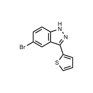 5-Bromo-3-(thiophen-2-yl)-1H-indazole|CS-0461511